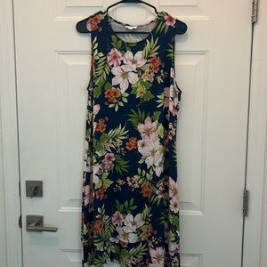Colorful soft swing dress